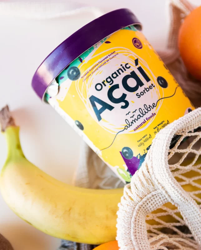 foto de açaí sorbet bio orgánico almalibre para como preparar açaí congelado en casa