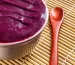 foto del superalimento de acai sorbet saludable